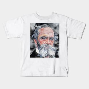 WILLIAM JAMES - watercolor portrait Kids T-Shirt